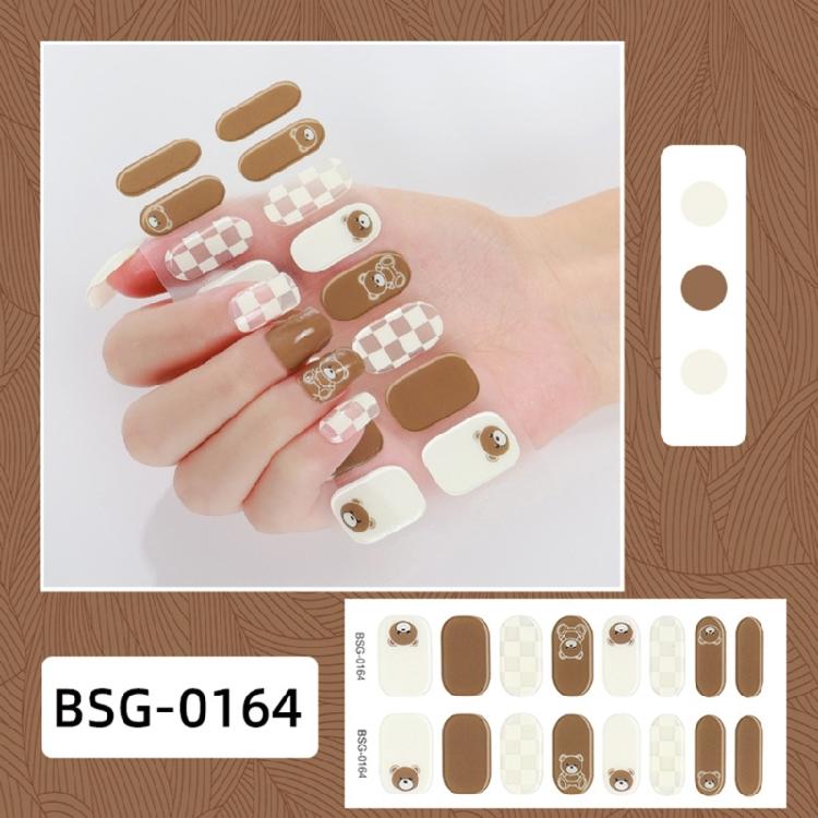 Semi-Cured Gel Nagellackstreifen Gel Nägel Vollständige Wraps Streifen Gel Nagelaufkleber