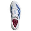 Adidas Adizero Boston 13 Support Low top Running Shoes Men's White Blue Red JQ1668