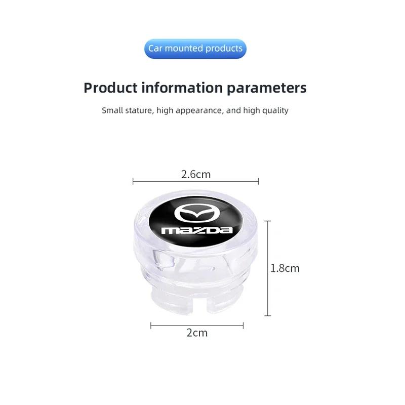 2025 Hot Car Cigarette Lighter Cover Dust Proof Cap Ornament For Mazda CX5 CX3 CX9 MX5 RX8 Axela Demio Atenza MS GJI Auto lgniti