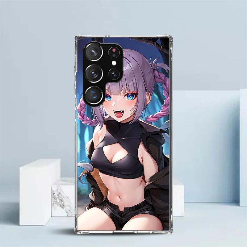 Nazuna Nanakusa Anime Soft Cover for Samsung Galaxy S25 Edge S26 S24 S23 Ultra Phone Case S22 S21 Plus S20 FE Print Pattern Shel