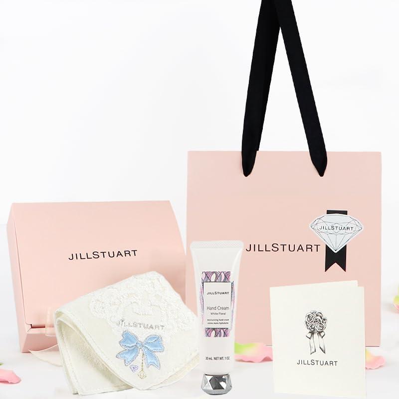 [Gift Set] JILL STUART Handkerchief & Hand Cream Gift Set