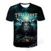 Neues Mode Damen/Herren 3D-Druck Testament Band Lässiges T-Shirt Hip Hop T-Shirt Harajuku Stil Oberteile Kleidung