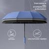 264 Bone Automatic Umbrella For Women'S Weather And Rain Special Folding Plus Size Men'S Storm-Resistant Reinforced Umbrella