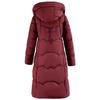 Fashion Woman Parkas Winter Long Coats Hooded Thick Warm Overcoat Women's Jackets