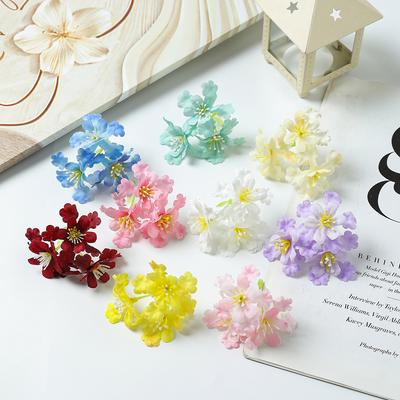 10/20Pcs Flower Heads Artificial Flower For Home Room Decoration DIY Party Festival Wedding Decor Flower Wreath Accessories