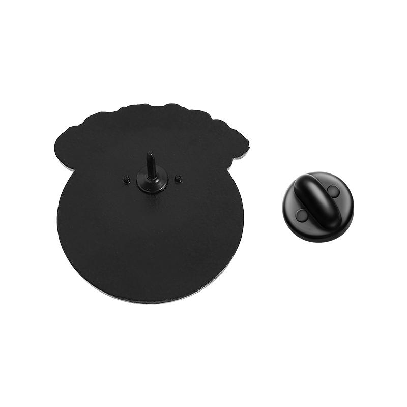 I'M RAD Enamel Pins Custom Skeleton Palm Brooches Lapel Badges Clothes Punk Jewelry Gift for Friends