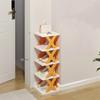 5 Tier New Simple Shoe Rack Multi-folding Space-saving DIY Home Organizer Multifunctional Economic Storage Shoe Rack