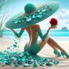 Elegant Beauty Full DIY 5D Round Drill Diamond Art Kits for Adults Home Decor Diamond Dots Paintings Picture Arts Craft 40x40cm