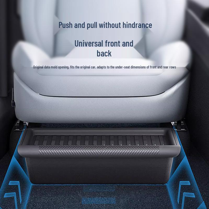 Teslas Model Y Under-Seat Storage Organizer - Interior Accessory