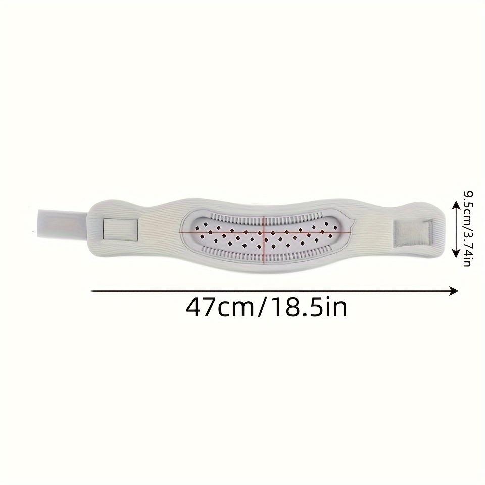 Atmungsaktive Silikon-Nackenstütze - Anti-Haltungsfehler Reise- & Büro-Halskrause für Männer & Frauen