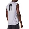 adidas Tank Tops Men's Gray Crew Neck Moderate Other JD8458
