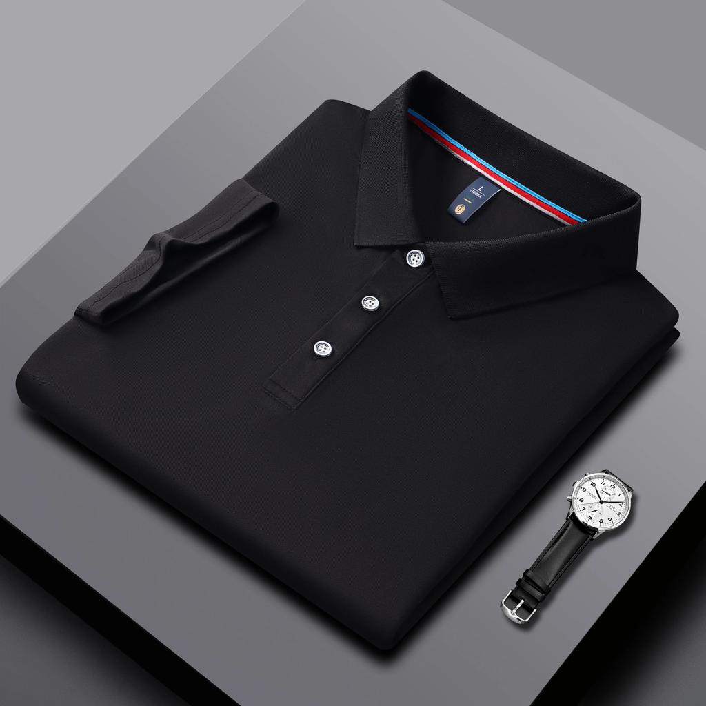 Men's and Women's Polo Shirts Summer New Lapel T-shirts Business Brands High-quality Moisture Wicking Trend Brands Short Sleeves