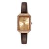 Fashion Personality Niche Square Plate Quartz Watch Women'S Diamond-Encrusted Light Luxury Temperament Student Belt Watch