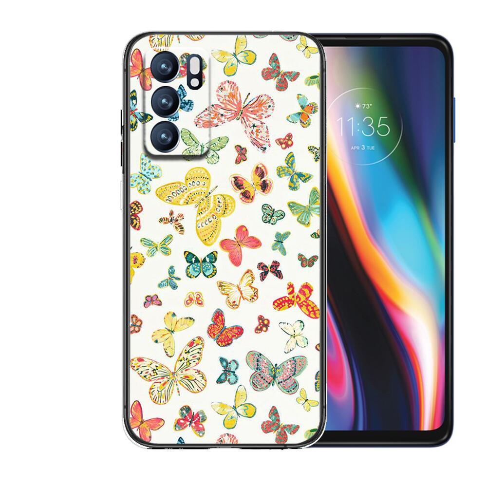 Schönes Schmetterlingsmuster für Realme C3 Hülle Weiche Silikon Rückseite OPPO Realme C3 RMX2020 Coque Capa Funda find x3 pro C21 8