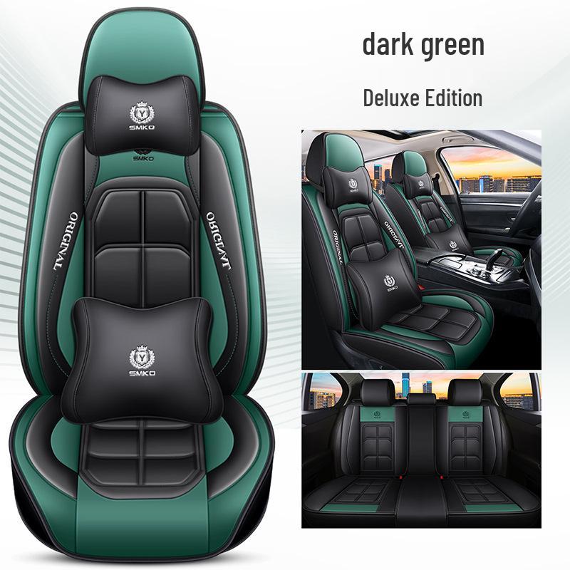 Universal Full Surround Leather Car Seat Cover for All Seasons