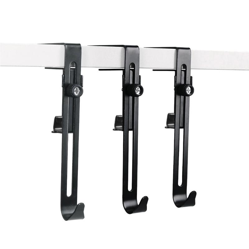 Telescoping Fireplaces Hanger Adjustable Length Rustproof Iron Hook For Christmas Sock Ornaments Decors Hanging Hook