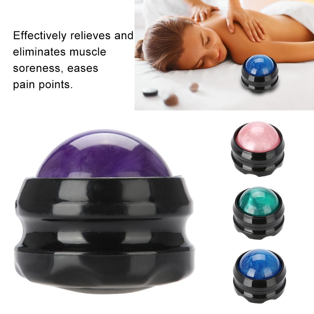 4 Farben Massage-Rollerball-Massagegerät Körpertherapie Fuß Hüfte Entspanner Stressabbau