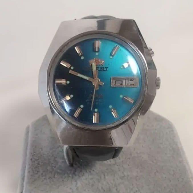 Final price reduction [Working item] Rare Orient Chronoace non-scratch men s automatic watch