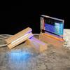 15mm 20mm Thick 15cm Long Wooden Display Base Stand for Custom 3D Photo Acrylic Blocks Led Lamps