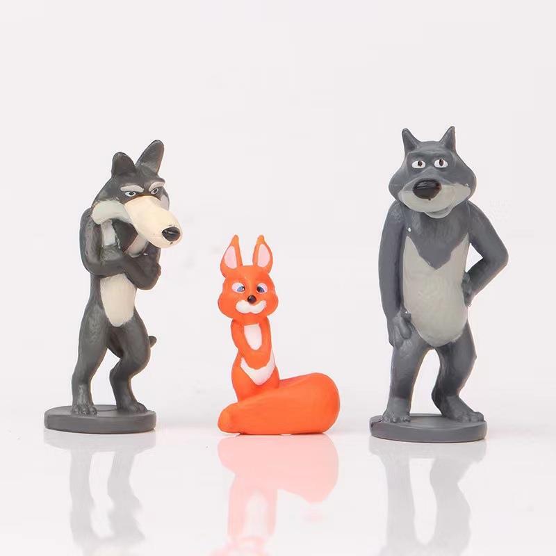 New 10Pcs/Set Masha And The Bear Action Figure Anime Model Cartoon Toys Anime Figure For Friends Gifts Christmas Gift