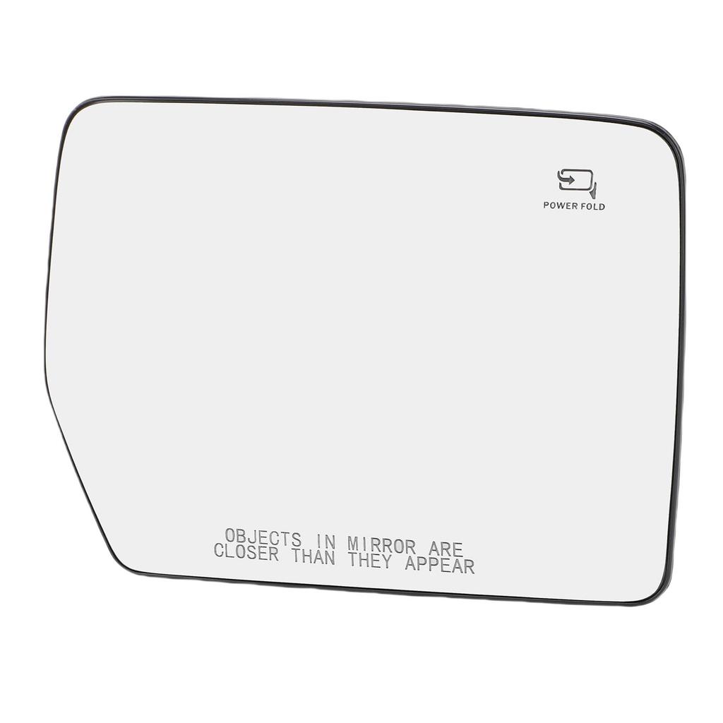 Heated Door Mirror Glass Crystal Clear Fast Defrosting Defogging Exterior Side View Mirror Glass Lens Left: 4L3Z 17K707