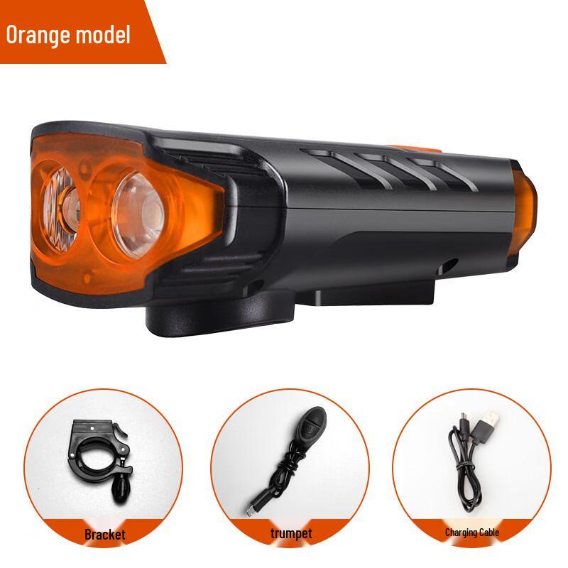 Nufeng Solar Bicycle Horn Headlight