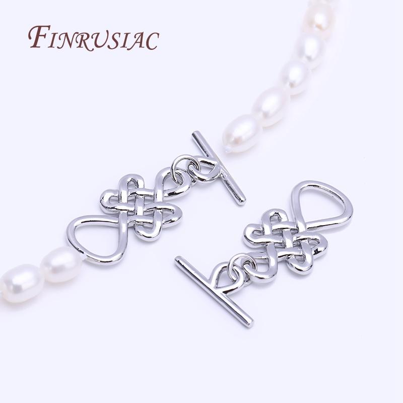 

18k Gold Plated End Beads OT Clasp For Bracelet Necklace Components,Brass Chinese Knot Toggle Clasps For DIY Jewellery Crafts 1 Piece