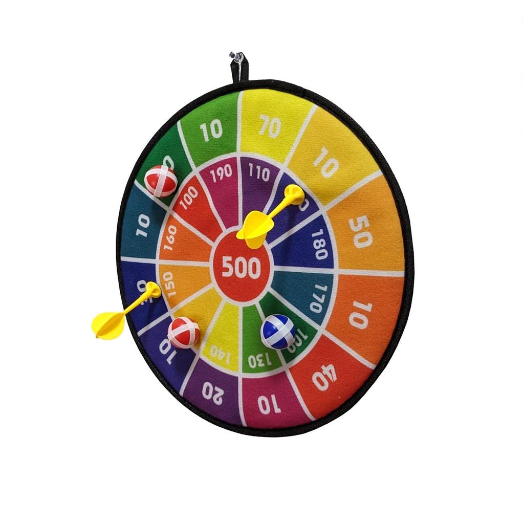 APOSITV Toy Ball Target with Darts, 8 Balls, Safe for Indoor and Outdoor Use, Large Size