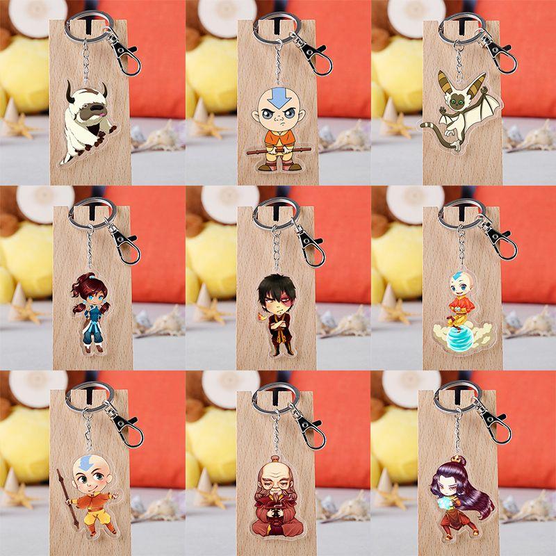 High-quality Transparent Acrylic Appa Keychain From Avata The Last Airbender