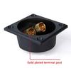 56.5mm 2 Way Binding Post Speaker Terminals Connectors For Sound System Installation And Upgrades
