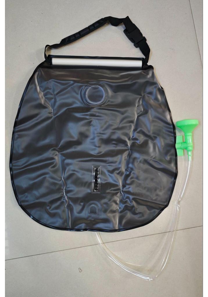 Solar-Powered 20L Portable Camping Shower Bag for Outdoor Use