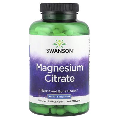 Magnesiumcitrat, 240 Tabletten