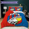 Viktoria Plzen Pattern Bedding uilt Set uilt Cover Pillowcase Home Decoration Birthday Gift (1 * duvet cover + 2 * pillowcase without core)