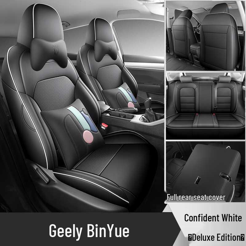 All-Season Full-Coverage Seat Covers for 2025 Geely Binyue - 24 Model-Specific Car Cushions