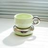Chic Ceramic Donut Coffee Cup & Saucer Set