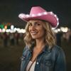 Mit LED-Licht LED-Cowboyhut Unifarbene Kostümhut Westliche Veranstaltungen Themenveranstaltungen Konzerte