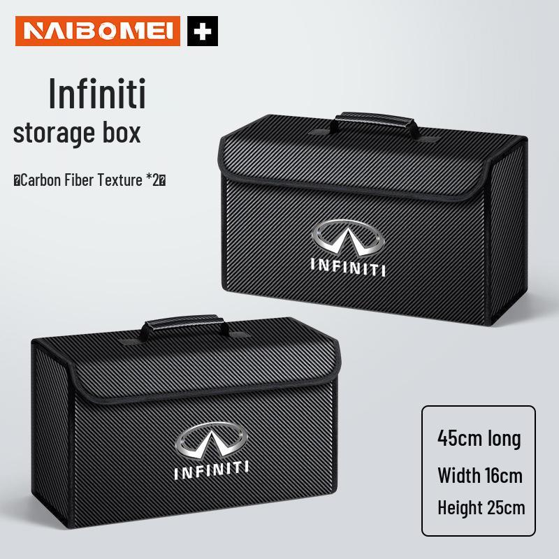 Fits Infiniti Q5L, Q30, QX50, QX55, QX60 Car Trunk Storage Box