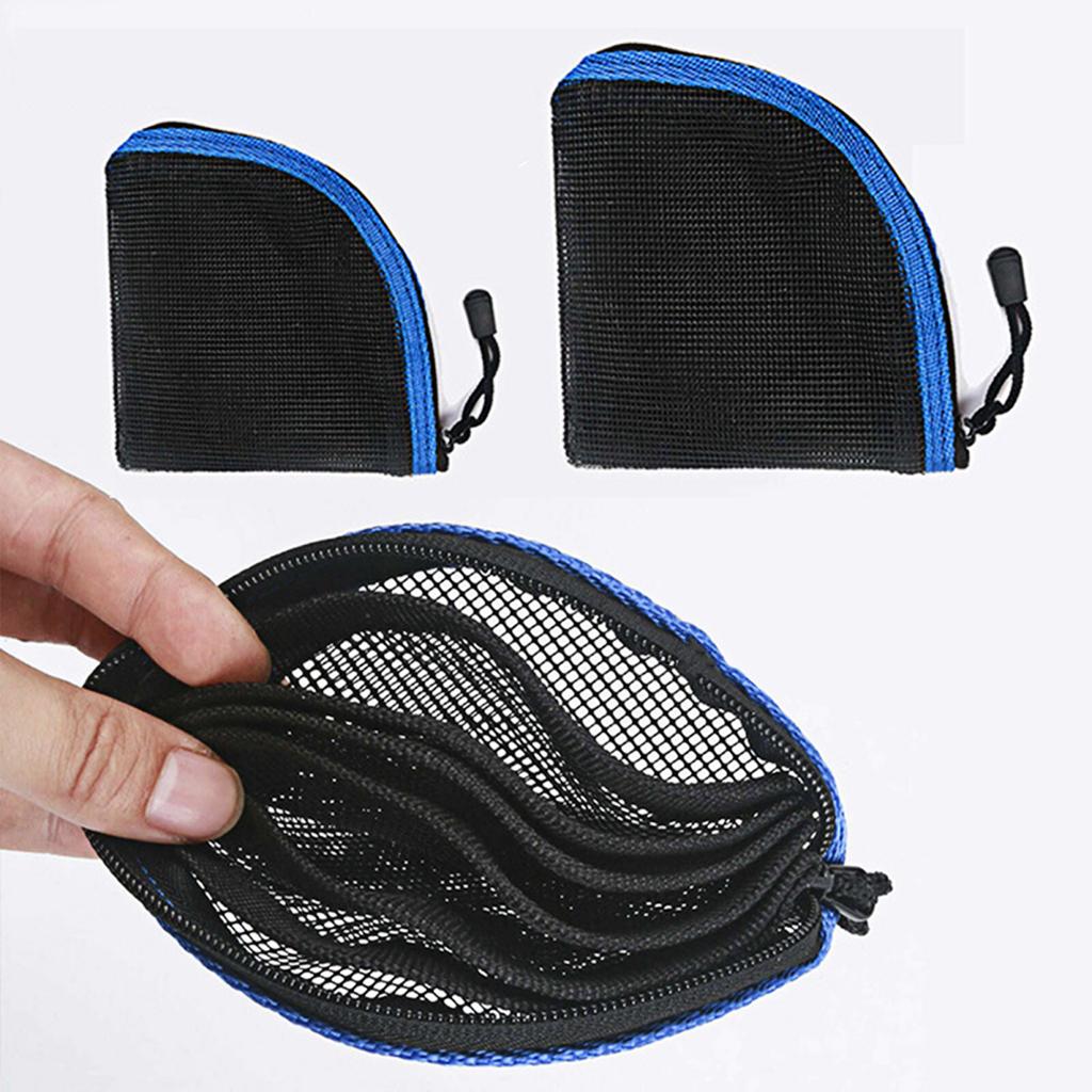 Yousheng Fly Fishing Leader Wallet Black Mesh Fly Fishing Leader Pocket Tippet Line Storage Bag for Saltwater Freshwater Fishing