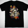 Death Before Dishonor Skull T-shirt Black Unisex Tee S To 5XL Unisex T-Shirt