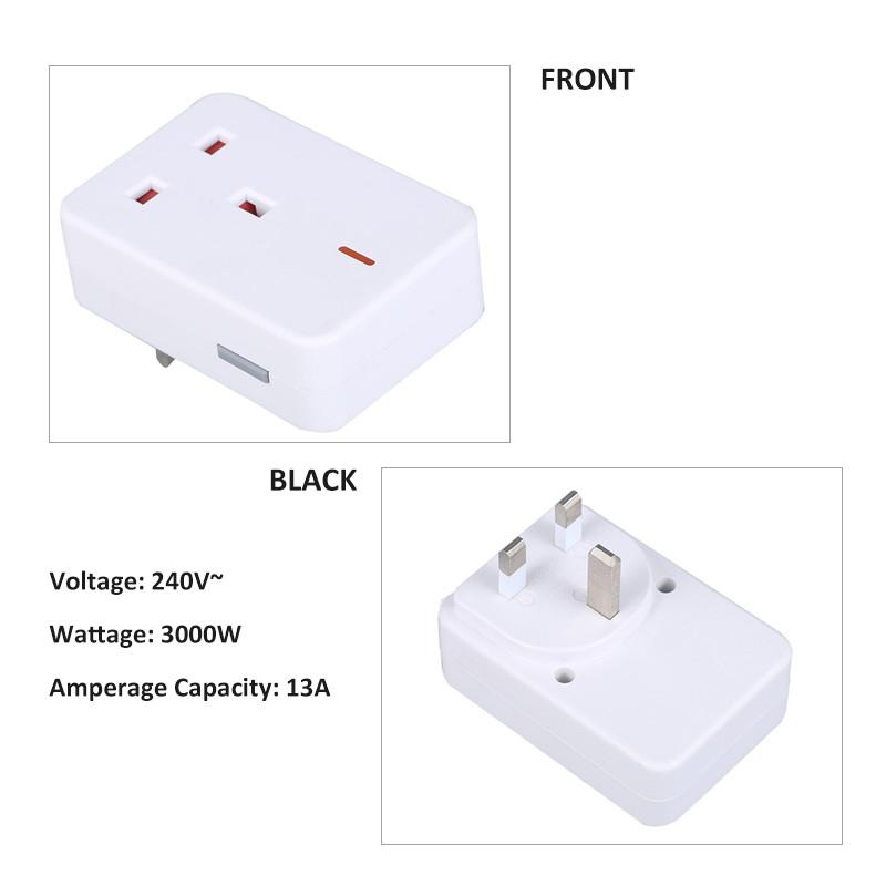 30m/100ft Long Range Remote Control Plug Socket 13A/3000W Heavy Duty Wireless Light Switch