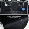 Car Backseat Mat with Integrated Pet Carrier Durable Pet Travel Mat