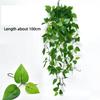 Wall Mounted Artificial Plant Creeper Artificial Ivy Home Garden Decoration  Christmas Decor