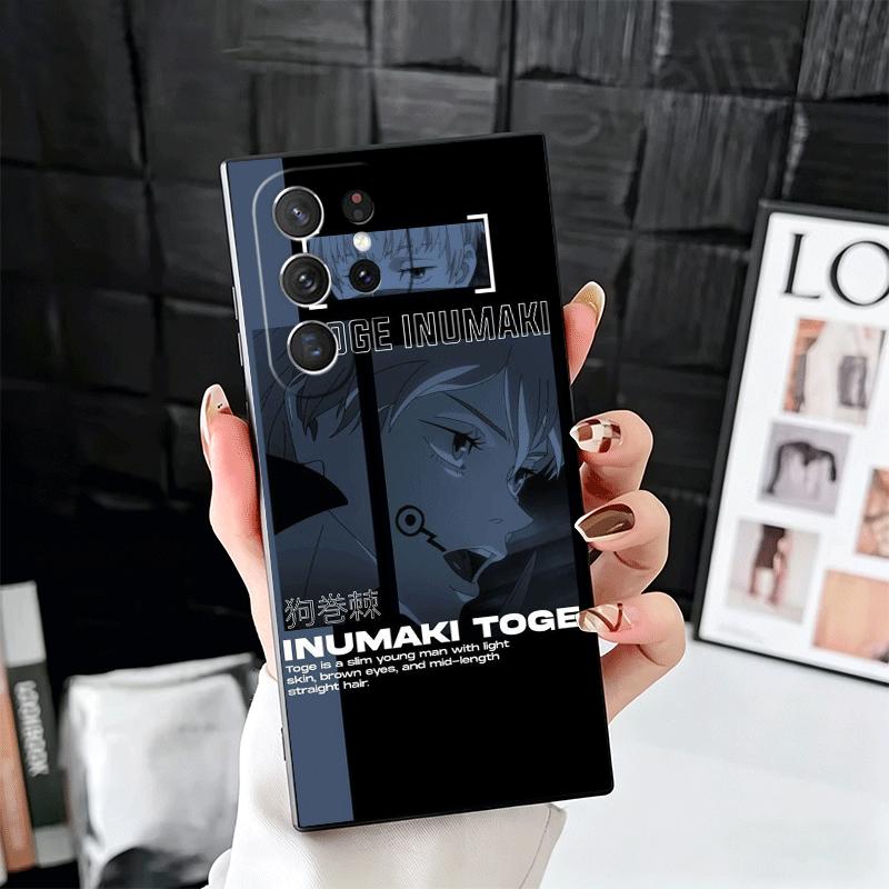 

Anime Inumaki Toge JUJUSU Soft Phone Case for Samsung Galaxy S26 S25 Edge S24 Ultra S23 Plus S22 S21 FE S20 Black Cover Back She Samsung S22