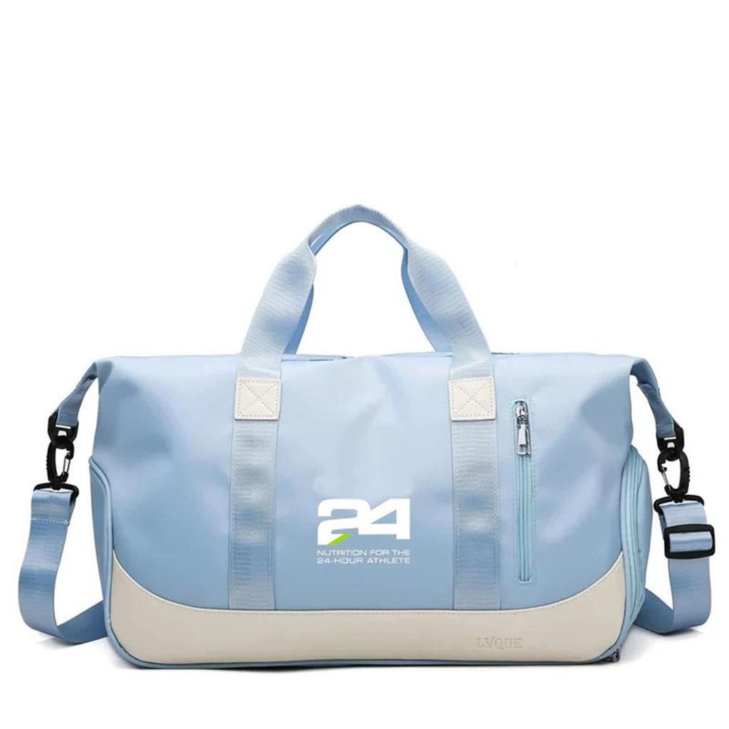 24 Hour Bodybuilding Travel Yoga Bag Inclined Shoulder Bag Luggage Multifunctional Dry Wet Separation Hand Natatorium 24 LOGO