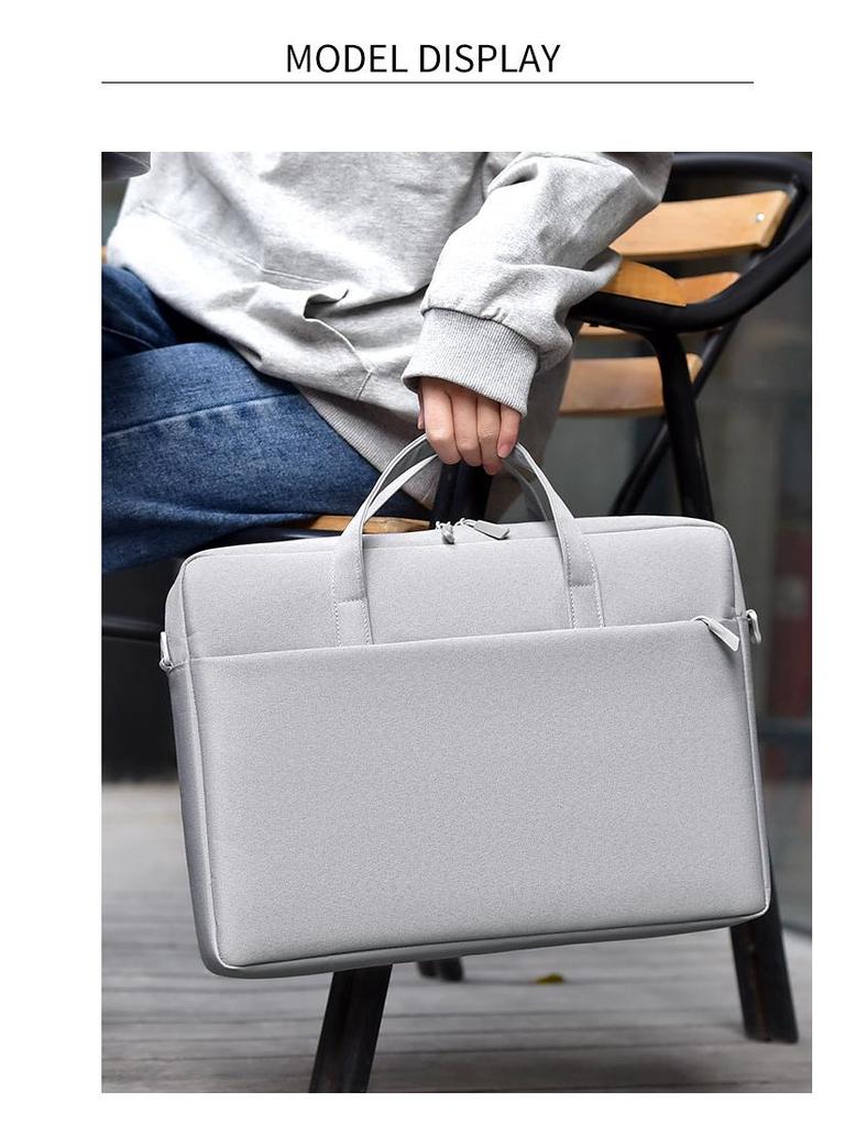 Shockproof 16-17.3 Inch Laptop Bag: Airbag Protection, Handheld & Shoulder Carry Options, Large Capacity