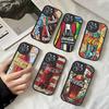 C-CocaS-Fashion Cola Leather Phone Case For IPhone 16 14 15 Pro Plus 13 12 11 Pro Max Silicone Cover