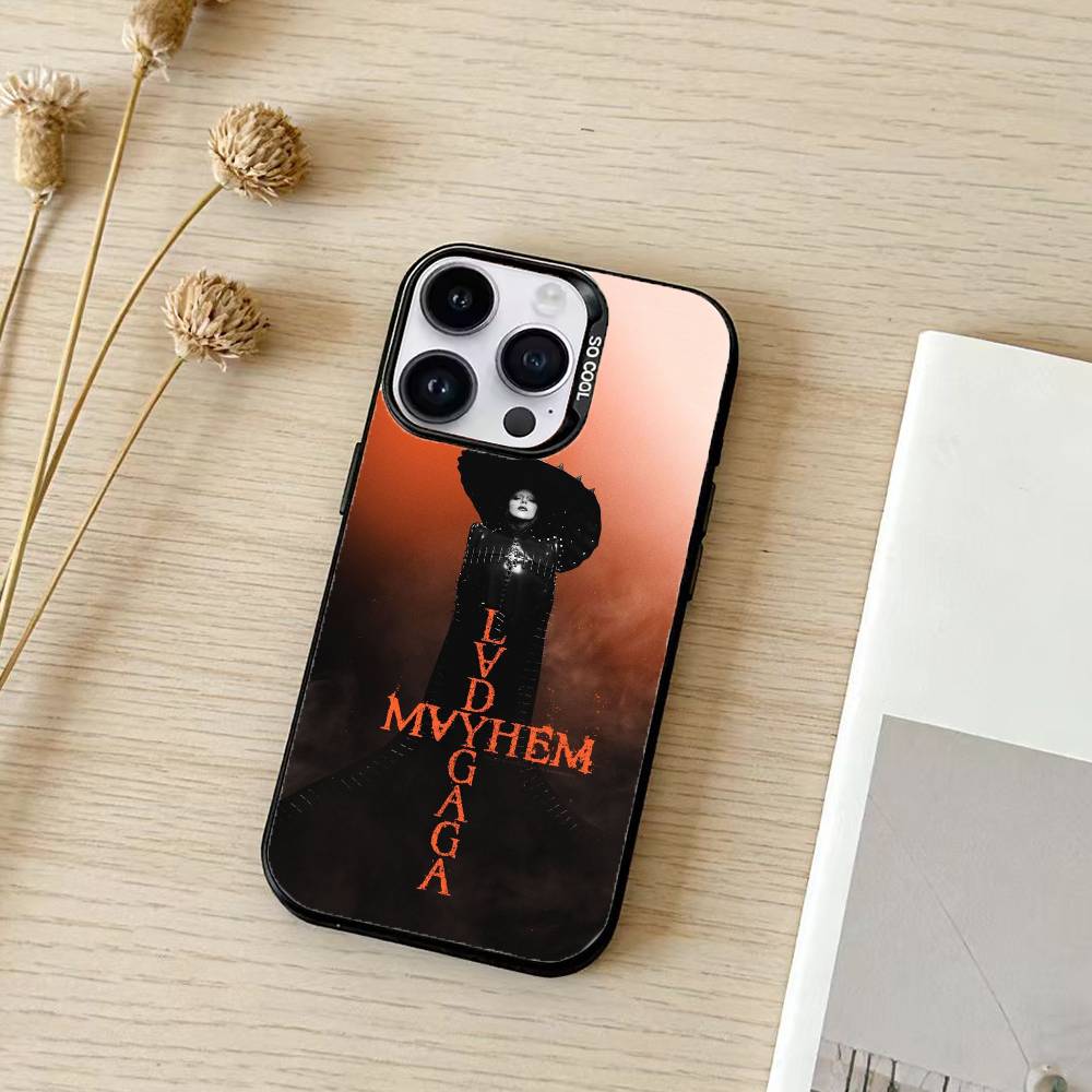 Mayhem L-Lady G-Gaga    Phone Case For iPhone 17,16,15,14,13,12,11,Pro Max,Plus Candy Silver Cover