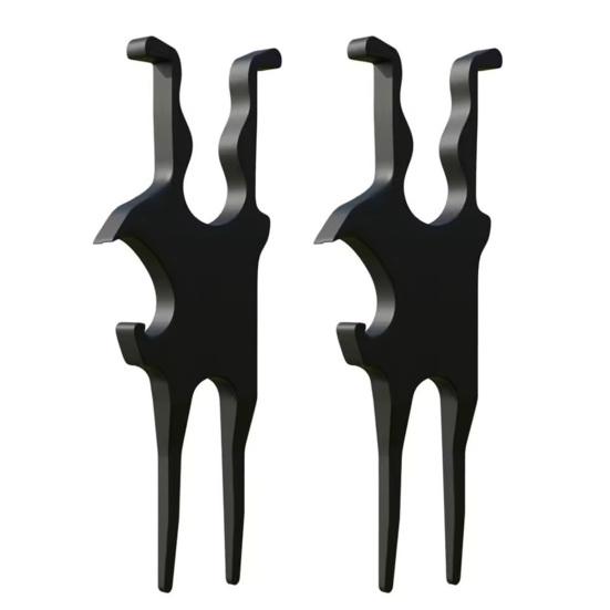 

Инструмент для гольфа 3-в-1 Магнитный держатель для гольф-трубки для гольф-кара Портативный мультиинструмент Маркер для мяча Зажим для сигарет Открывалка для пива для мужчин 2pcs