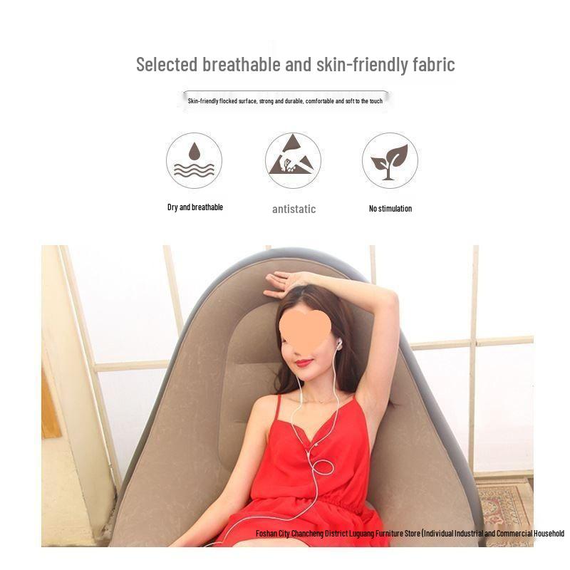 Thickened Inflatable Sofa Chair for Home & Outdoor Leisure