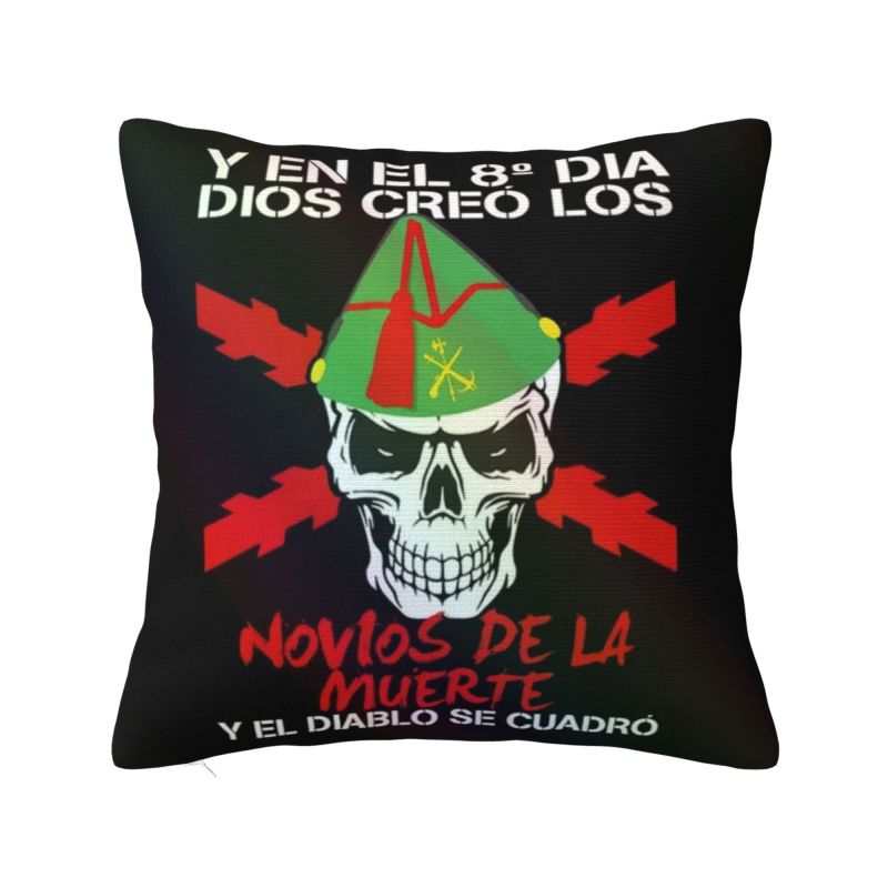 Custom Modern Francisco Franco Cushion Cover Velvet Spain Leader Throw Pillow Case Home Decorative